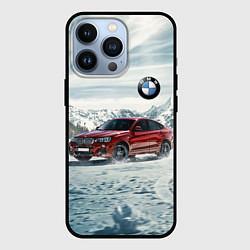 Чехол для iPhone 13 Pro Крутая бэха в горах, цвет: 3D-черный