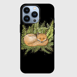 Чехол iPhone 13 Pro Спящий лисёнок