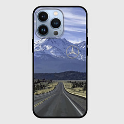 Чехол для iPhone 13 Pro Мерседес - очередная вершина!, цвет: 3D-черный
