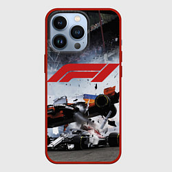 Чехол для iPhone 13 Pro Формула 1 - ни за что, блин!, цвет: 3D-красный