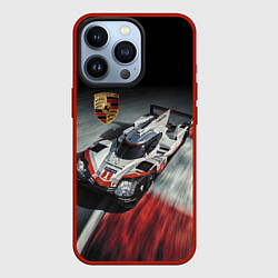 Чехол iPhone 13 Pro Porsche - racing team - motorsport