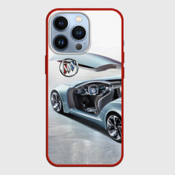 Чехол для iPhone 13 Pro Buick Riviera Concept, цвет: 3D-красный