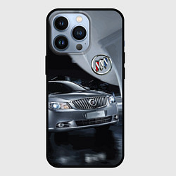 Чехол для iPhone 13 Pro Buick в ночном городе, цвет: 3D-черный