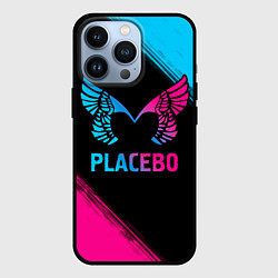 Чехол для iPhone 13 Pro Placebo - neon gradient, цвет: 3D-черный