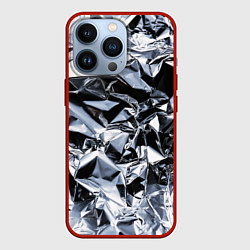 Чехол iPhone 13 Pro Aesthetic visual art silver