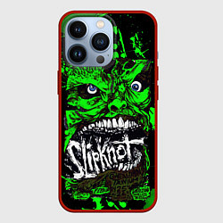 Чехол iPhone 13 Pro Slipknot - green monster по