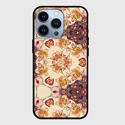 Чехол iPhone 13 Pro Цветы абстрактные розы