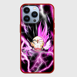 Чехол для iPhone 13 Pro Драгон Бол Гоку Блек Dragon Ball, цвет: 3D-красный