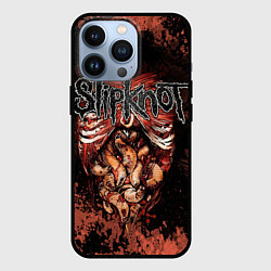 Чехол iPhone 13 Pro Slipknot horror