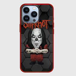 Чехол для iPhone 13 Pro Slipknot seven art, цвет: 3D-красный
