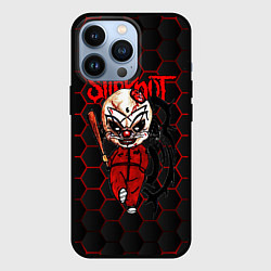 Чехол iPhone 13 Pro Slipknot объемные соты