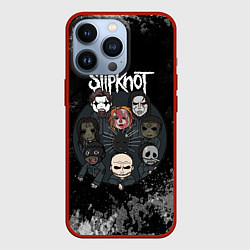 Чехол iPhone 13 Pro Black slipknot