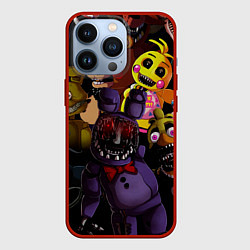 Чехол для iPhone 13 Pro Fivе Nights аt Frеddys, цвет: 3D-красный