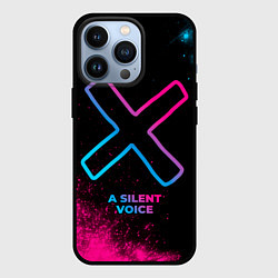 Чехол iPhone 13 Pro A Silent Voice - neon gradient