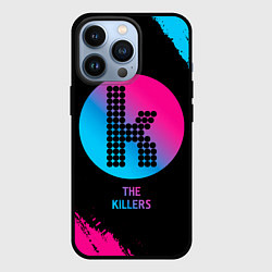 Чехол iPhone 13 Pro The Killers - neon gradient