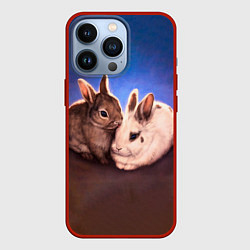 Чехол iPhone 13 Pro Кроличьи нежности