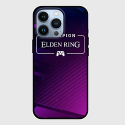 Чехол iPhone 13 Pro Elden Ring gaming champion: рамка с лого и джойсти