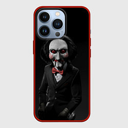 Чехол для iPhone 13 Pro Жуткий Билли, цвет: 3D-красный