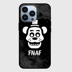 Чехол iPhone 13 Pro FNAF glitch на темном фоне