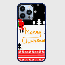 Чехол iPhone 13 Pro Merry christmas - Санта Клаус