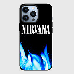 Чехол iPhone 13 Pro Nirvana blue fire