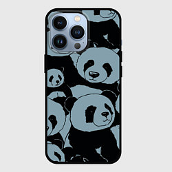 Чехол для iPhone 13 Pro Panda summer song, цвет: 3D-черный