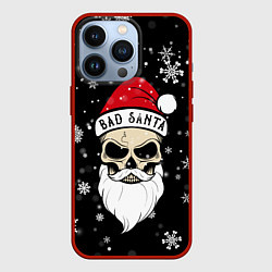 Чехол для iPhone 13 Pro Christmas Bad Santa, цвет: 3D-красный