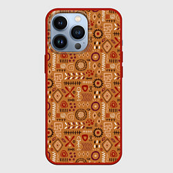 Чехол iPhone 13 Pro Этнический рисунок с костями