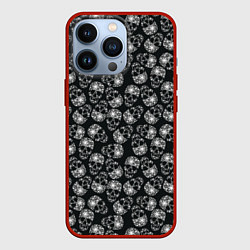 Чехол iPhone 13 Pro Черепа со звёздами