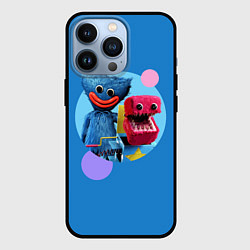 Чехол для iPhone 13 Pro Poppy Playtime Хагги Вагги и Бокси Бу, цвет: 3D-черный