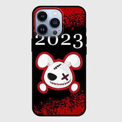Чехол iPhone 13 Pro Кролик 2023 злой