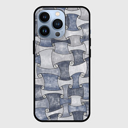 Чехол iPhone 13 Pro Джинсовый паттерн