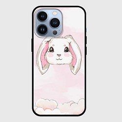 Чехол iPhone 13 Pro Милый белый кролик