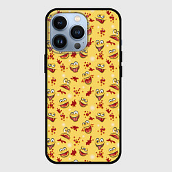 Чехол iPhone 13 Pro Человечки с языком