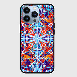 Чехол iPhone 13 Pro Яркий зимний разноцветный