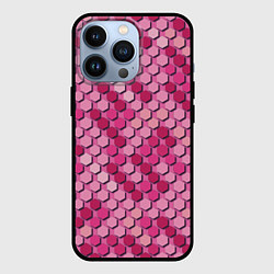Чехол iPhone 13 Pro Розовый камуфляж
