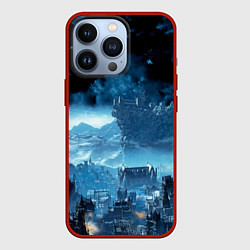 Чехол iPhone 13 Pro Dark Souls III - Мир