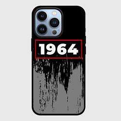 Чехол для iPhone 13 Pro 1964 - в красной рамке на темном, цвет: 3D-черный