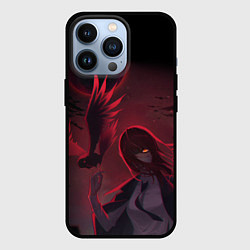Чехол iPhone 13 Pro Макима и вороны