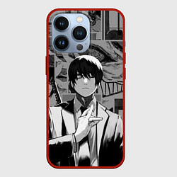 Чехол iPhone 13 Pro Аки Хаякава - страницы манги