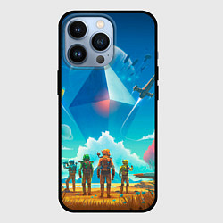 Чехол для iPhone 13 Pro No Mans Sky, цвет: 3D-черный