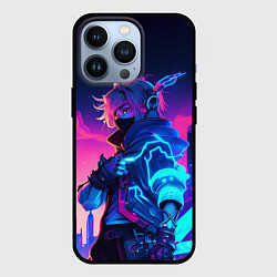 Чехол iPhone 13 Pro Cyber boy Genshin