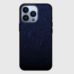 Чехол iPhone 13 Pro Тёмно-синие разводы