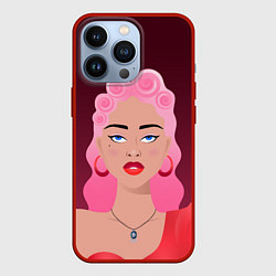 Чехол iPhone 13 Pro Retro girl