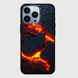 Чехол для iPhone 13 Pro Красивая неоновая лава, цвет: 3D-черный