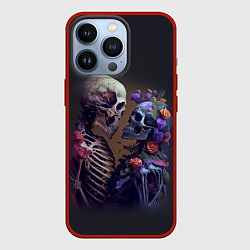 Чехол iPhone 13 Pro Пара скелетов