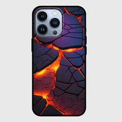 Чехол iPhone 13 Pro Неоновая лава - течение