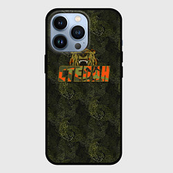 Чехол iPhone 13 Pro Степан камуфляж