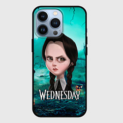 Чехол iPhone 13 Pro Семейка Аддамс фан-арт