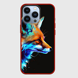 Чехол iPhone 13 Pro Красочная лисичка
